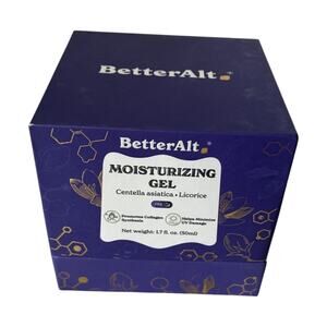 BetterAlt Gel Centella Asiatica Licorice Niacinamide 1.7 fl oz Vegan Moisturizer